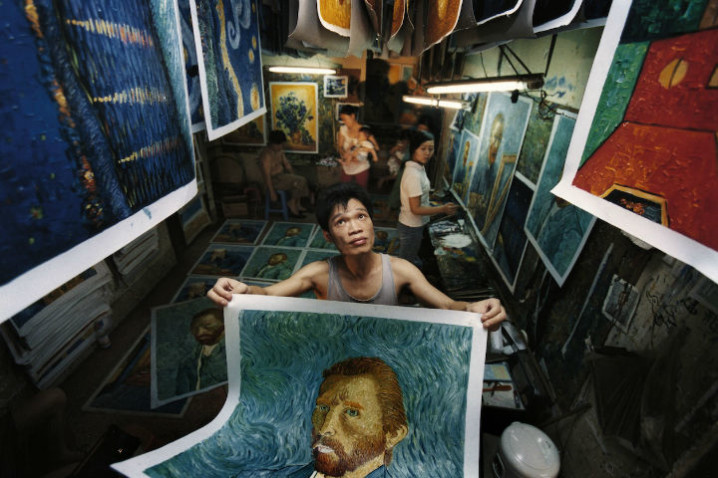 Chinas Van Gogh di Yu Haibo Yu Tianqi Kiki 02