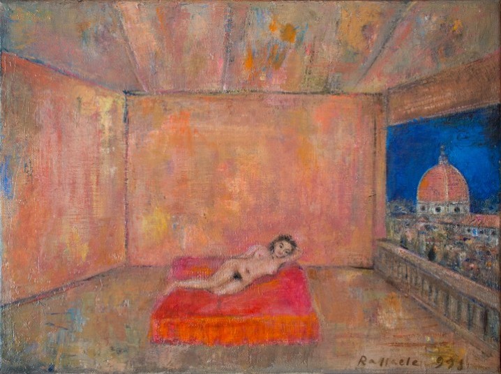 Raffaele Bueno, 1998 olio su tela 40x30 cm